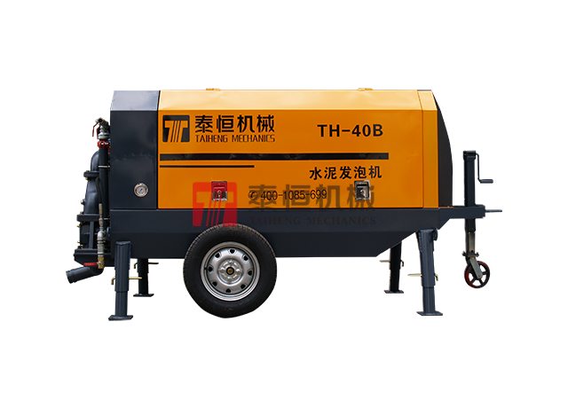 40B水泥發(fā)泡機(jī)正角度